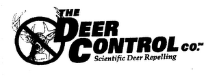 THE DEER CONTROL CO. SCIENTIFIC DEER REPELLING logo