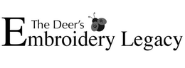 THE DEER'S EMBROIDERY LEGACY logo