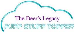 THE DEER'S LEGACY PUFF STUFF TOPPER logo
