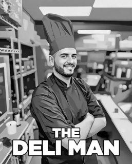 THE DELI MAN logo