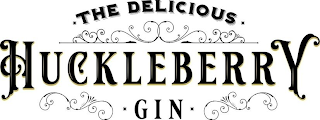THE DELICIOUS HUCKLEBERRY GIN logo