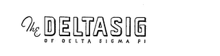 THE DELTASIG OF DELTA SIGMA PI logo