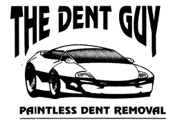 THE DENT GUY...PAINTLESS DENT REMOVAL logo