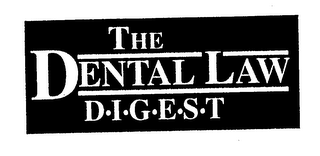 THE DENTAL LAW DIGEST logo
