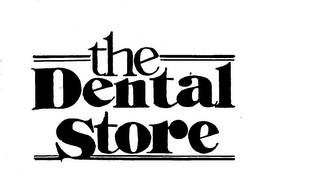 THE DENTAL STORE logo