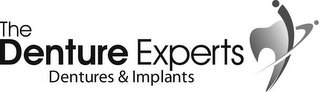THE DENTURE EXPERTS DENTURES & IMPLANTS logo