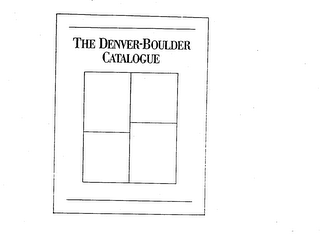 THE DENVER-BOULDER CATALOGUE logo