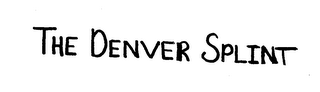 THE DENVER SPLINT logo