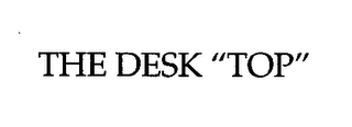 THE DESK "TOP" logo