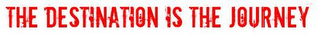 THE DESTINATION IS THE JOURNEY logo