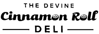 THE DEVINE CINNAMON ROLL DELI logo