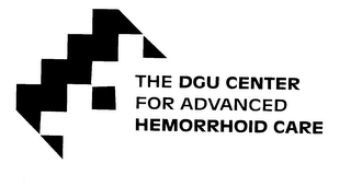 THE DGU CENTER FOR ADVANCED HEMORRHOID CARE logo