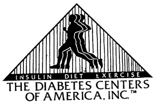 THE DIABETES CENTERS OF AMERICA, INC. INSULIN DIET EXERCISE logo