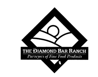 THE DIAMOND BAR RANCH PURVEYORS OF FINE FOOD PRODUCTS logo