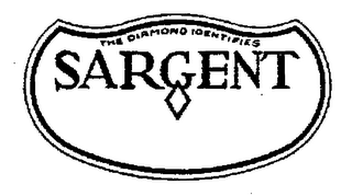 THE DIAMOND IDENTIFIES SARGENT logo