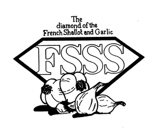 THE DIAMOND OF THE FRENCH SHALLOT AND GARLIC FSSS logo