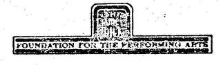 THE DICK JAMES FOUNDATION FOR THE PERFORMING ARTS logo