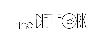 THE DIET FORK logo