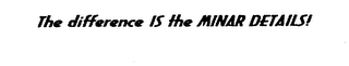 THE DIFFERENCE IS THE MINAR DETAILS! logo