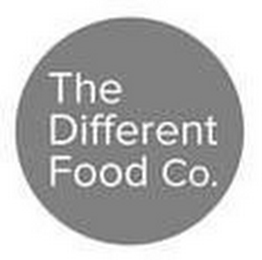 THE DIFFERENT FOOD CO. logo