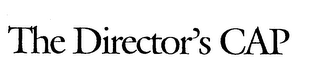 THE DIRECTOR'S CAP logo