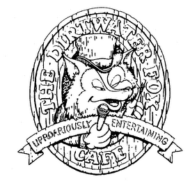 THE DIRTWATER FOX UPROARIOUSLY ENTERTAINING CAFE logo