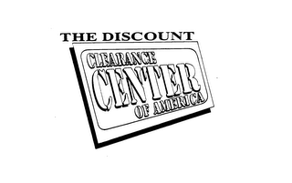 THE DISCOUNT CLEARANCE CENTER OF AMERICA logo
