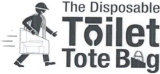 THE DISPOSABLE TOILET TOTE BAG logo