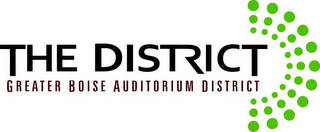 THE DISTRICT GREATER BOISE AUDITORIUM DISTRICT logo