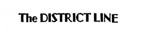 THE DISTRICT LINE logo
