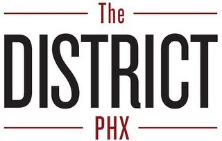THE DISTRICT PHX logo