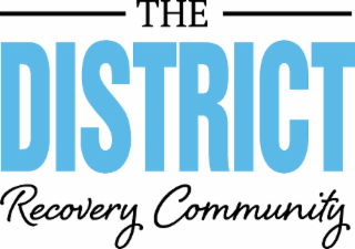 THE DISTRICT RECOVERY COMMUNITY logo