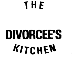 THE DIVORCEE'S KITCHEN logo