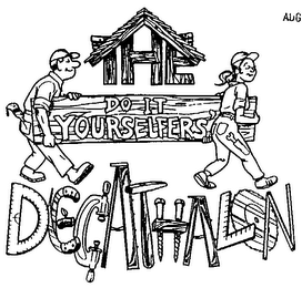 THE DO IT YOURSELFERS DECATHALON logo