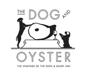 THE DOG AND OYSTER THE VINEYARD OF THE HOPE & GLORY INN logo