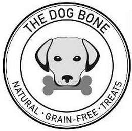 THE DOG BONE NATURAL · GRAIN-FREE · TREATS logo
