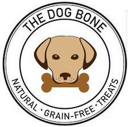THE DOG BONE NATURAL · GRAIN-FREE · TREATS logo