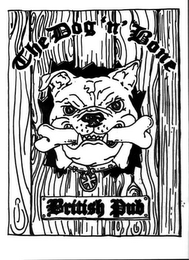 THE DOG 'N BONE BRITISH PUB logo