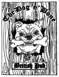 THE DOG 'N' BONE BRITISH PUB logo