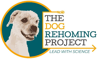 THE DOG REHOMING PROJECT LEAD WITH SCIENCE logo