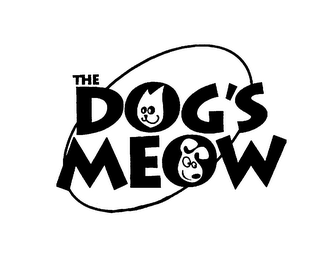 THE DOG'S MEOW logo