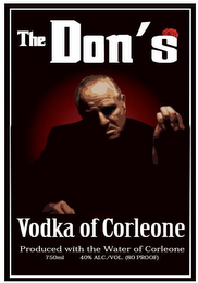THE DON'S VODKA OF CORLEONE logo
