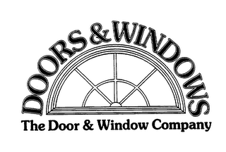 THE DOOR & WINDOW COMPANY AND DESIGN logo