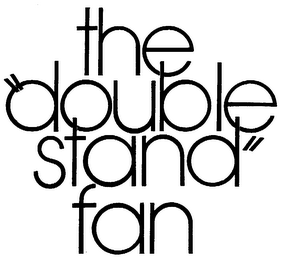THE "DOUBLE STAND" FAN logo