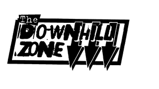 THE DOWNHILL ZONE logo
