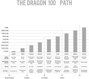 THE DRAGON 100 PATH logo