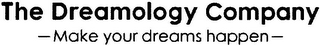 THE DREAMOLOGY COMPANY - MAKE YOUR DREAMS HAPPEN - logo