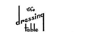 THE DRESSING TABLE logo