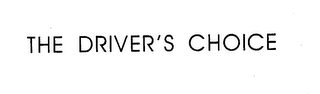 THE DRIVER'S CHOICE logo