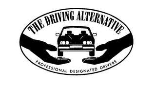THE DRIVING ALTERNATIVE PROFESSIONAL DESIGNATED DRIVERS logo